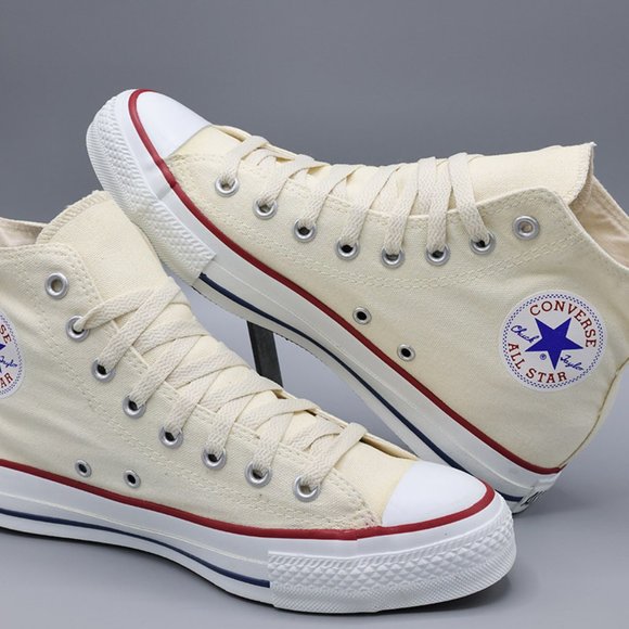 Converse Chuck Taylor All Star Hi Top Unbleached White Men’s 7.5 main image 12